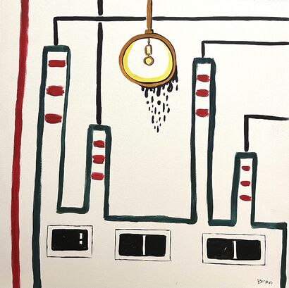 PETROLIO - a Paint Artowrk by ELISA BERARDINELLI